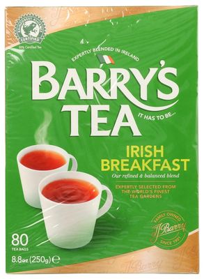 Barry&#39;s Tea Irish Breakfast Teabags (80) - Pack of 2