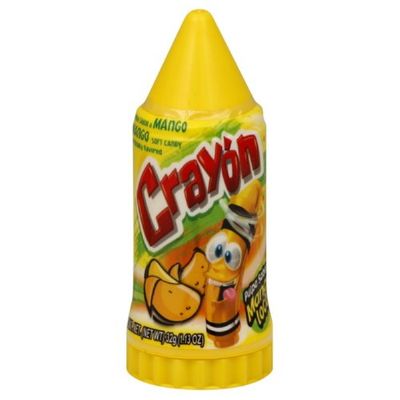 Lorena Candy, Crayon, Mango, 1.13-Ounce (Pack of 10)