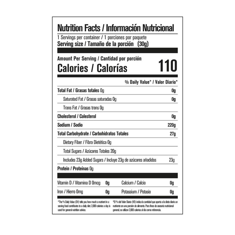 LORENA-PELON PELON PELO RICO Tamarind Candy Bottles, 1 oz (36 Count)
