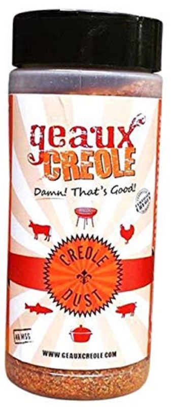 Geaux Creole&#39;s Creole Dust Rub, 10 Ounce Canister
