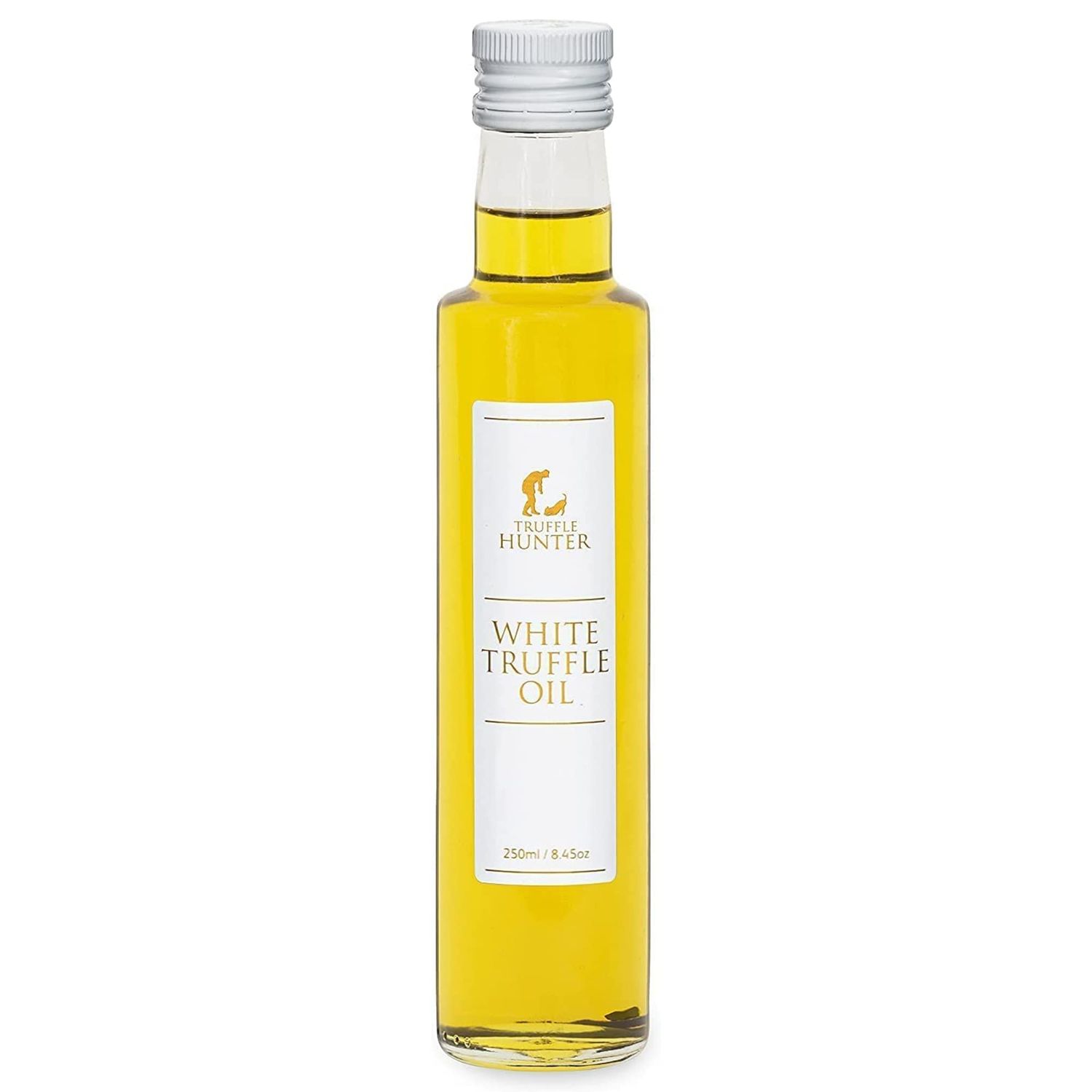 TruffleHunter - White Truffle Oil - Extra Virgin Olive Oil for Cooking &amp; Seasoning - 8.45 Oz