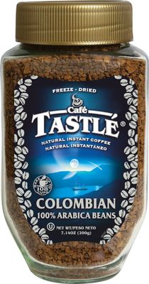 Cafe Tastle Colombian 100% Arabica Instant Coffee, 7.14 Ounce