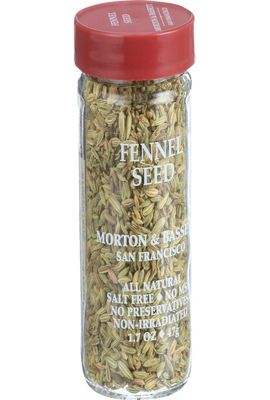 Morton &amp; Bassett Fennel Seed, 1.7-Ounce jar