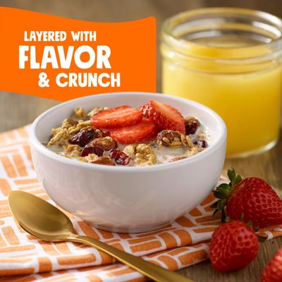 Bear Naked Granola Cereal, Breakfast Snacks, Fruit and Nut, 12oz Bag (1 Bag)