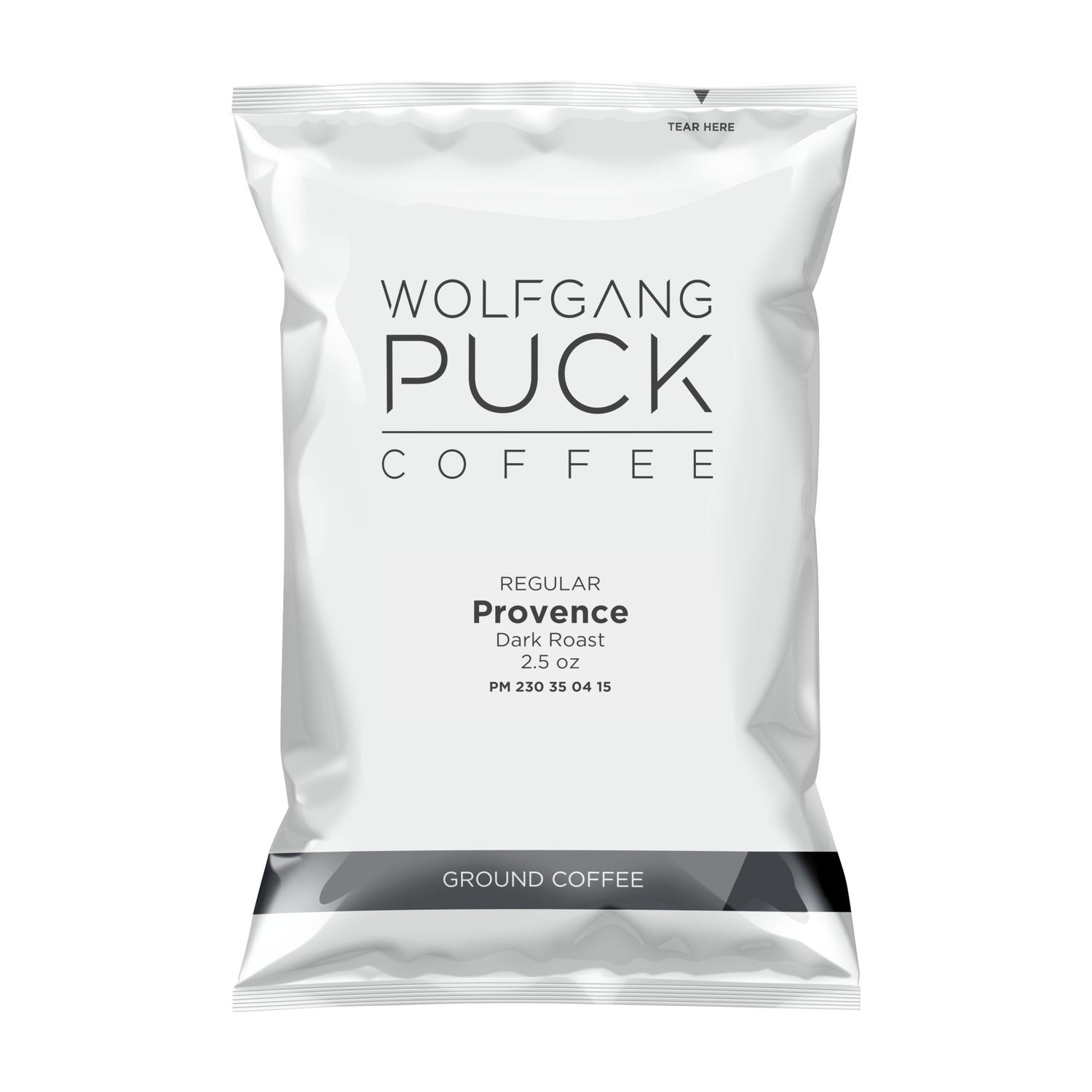 Wolfgang Puck Coffee, Provence French Roast, 2.5 ounce Portion Packs (makes 8-10 cups) (Pack of 18)