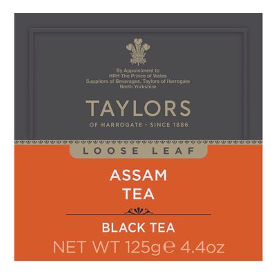 Taylors of Harrogate Pure Assam Loose Leaf, 4.41 Ounce Carton (Pack of 6)