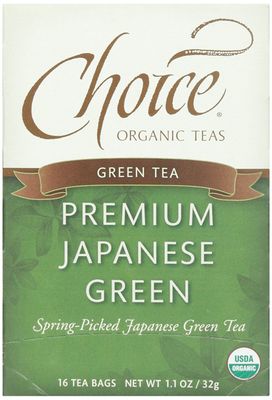 Choice Organic, Premium Japanese Green Tea, 16 ct