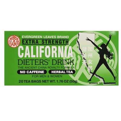 Extra Strength California Dieter&#39;s Tea Delight Tea For Men and Women 20 Count, 1 pack
