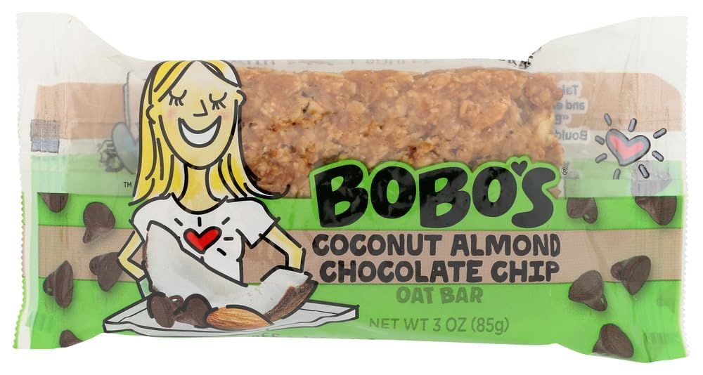 Bobo&#39;s Chocolate Almond Gluten Free Oat Bar (12x3Oz)