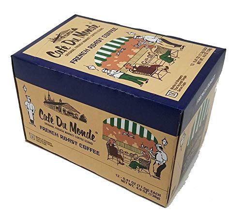 Cafe Du Monde French Roast single-serve cup pods, 72 Count