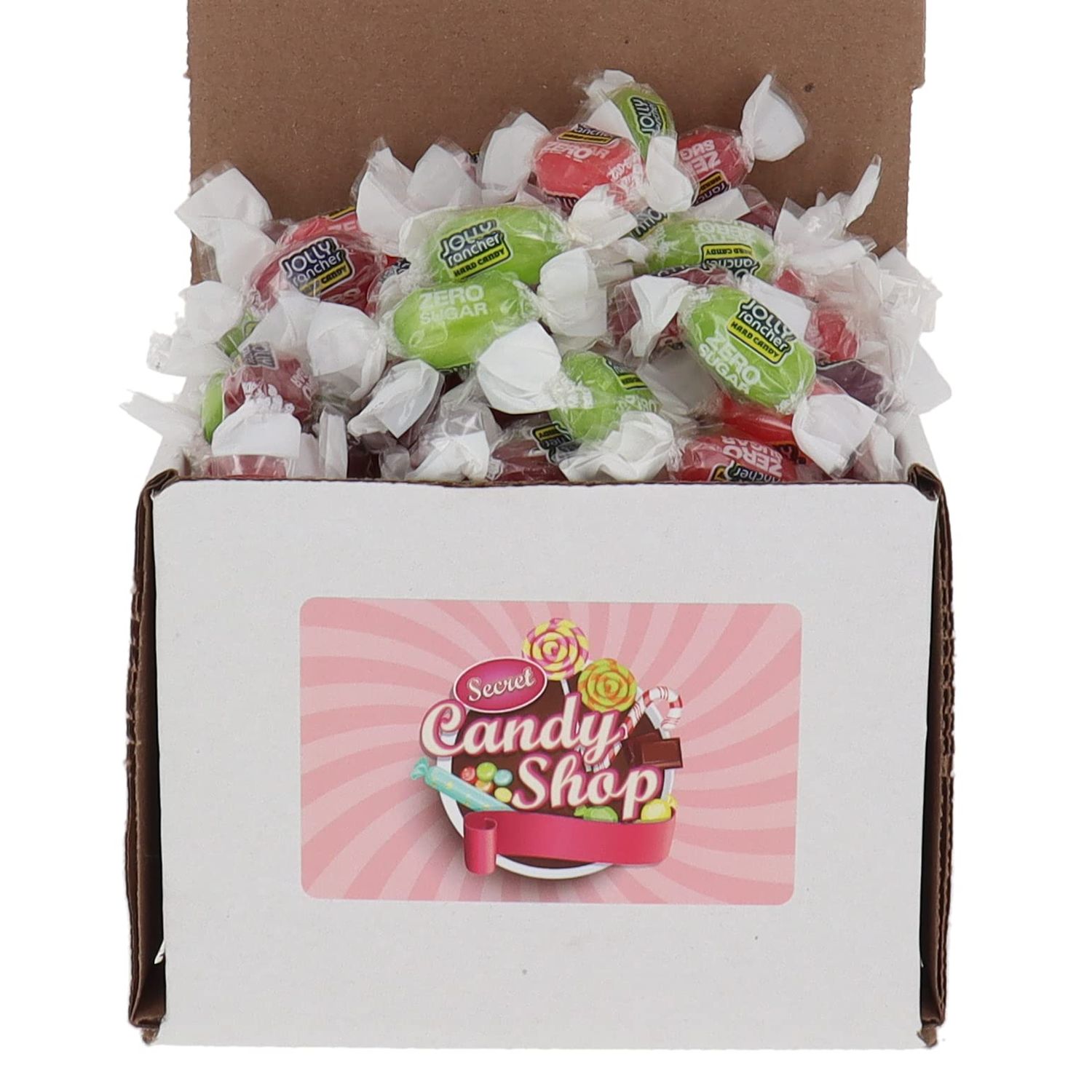 Jolly Rancher Sugar Free Hard Candy in Box (Assorted Flavors) (Pack of 100)