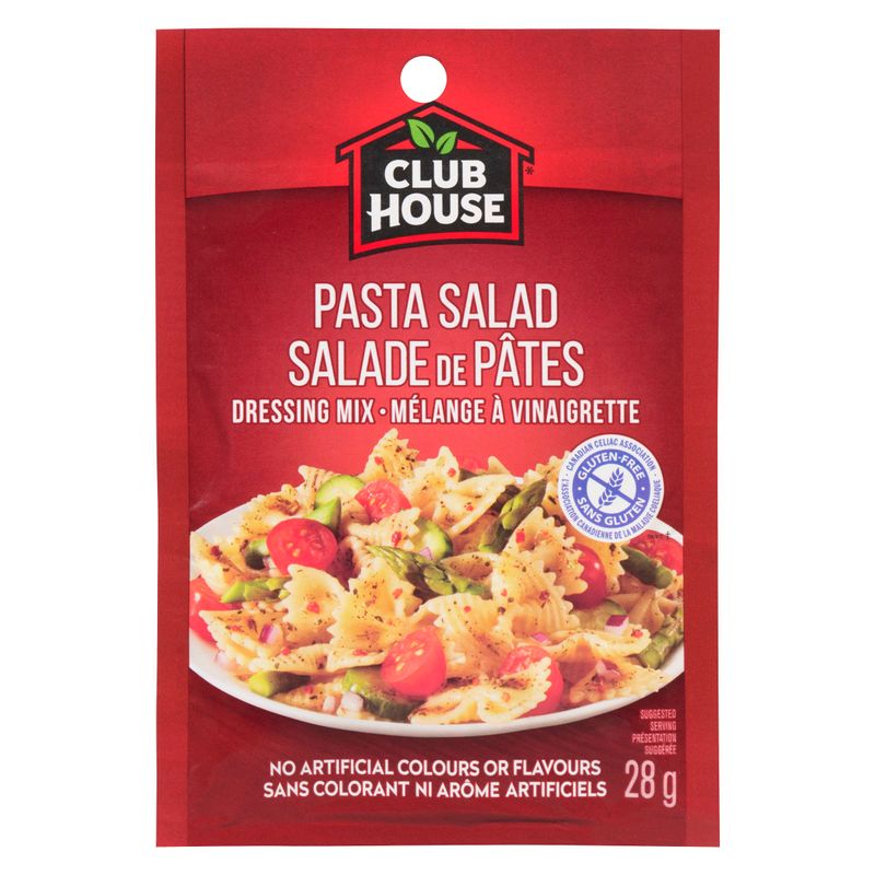 Club House, Pasta Salad Dressing Mix, 28g/1 oz., (Imported from Canada)