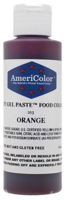 Americolor Soft Gel Paste Food Color, 4.5-Ounce, Orange