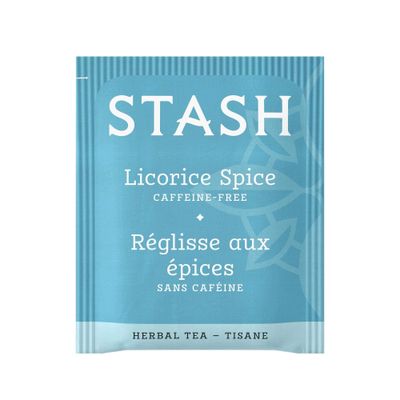 STASH TEA TEA,HERBAL,LICORICE SPICE, 20 BAG, 1.2 Oz