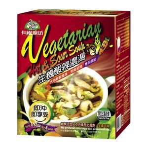 Vegetarian Instant Hot&amp;Sour Soup (18gx8bags/box)