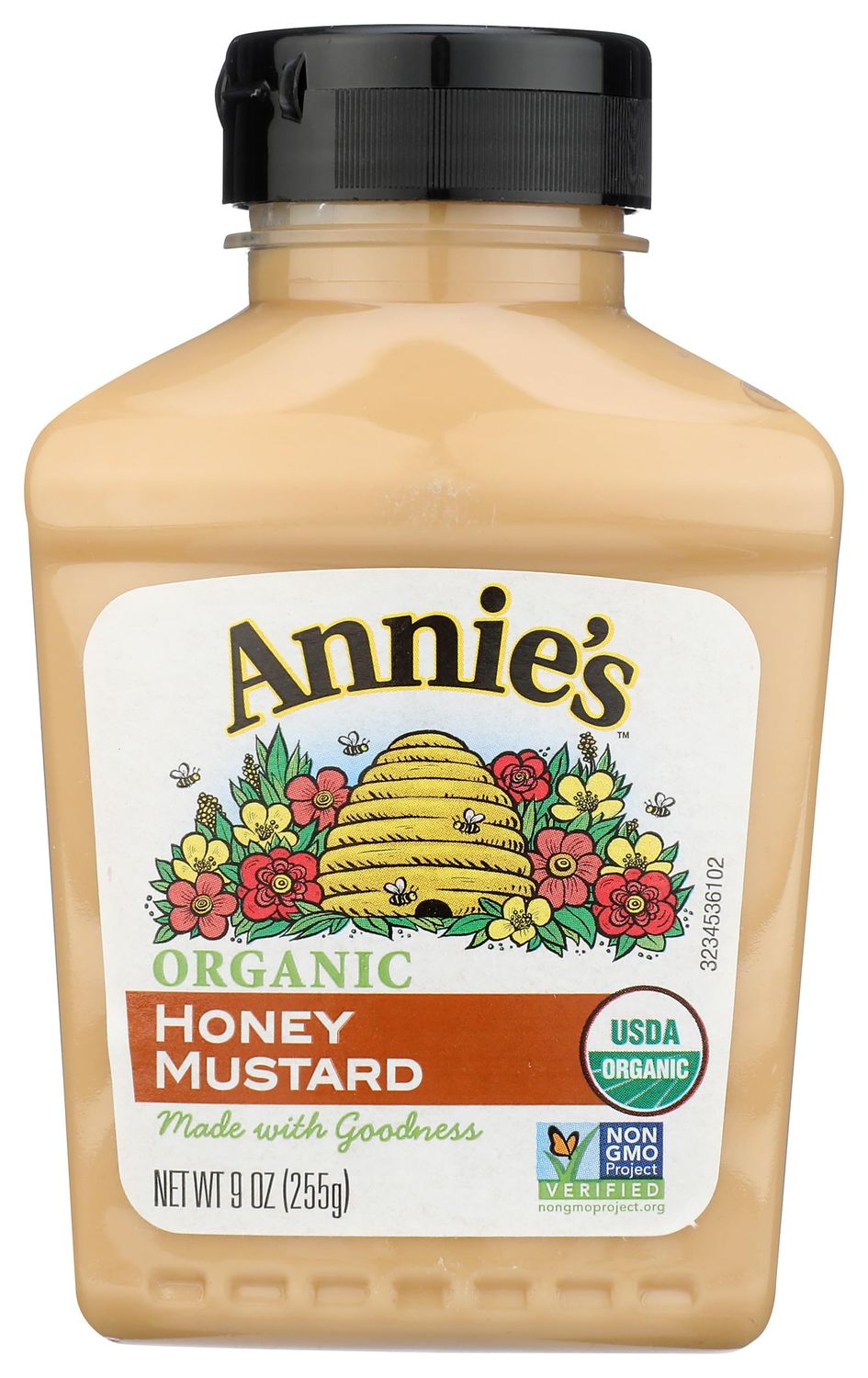Annie&#39;s Organic Honey Mustard, Gluten Free, 9 oz