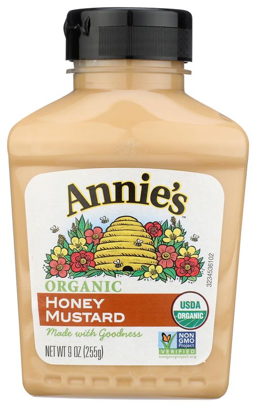 Annie's Organic Honey Mustard, Gluten Free, 9 oz