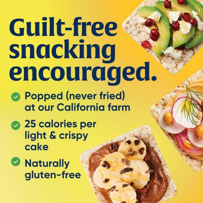 Lundberg Organic Thin Stackers, Red Rice &amp; Quinoa, Salt-Free, Thin Multigrain Rice Cakes, Gluten-Free, Vegan, Healthy Snacks, 6 oz (Pack of 1)