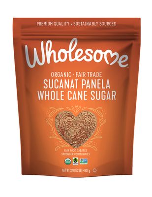 Wholesome Sweeteners Organic Sucanat, 2 lb, 32 Ounce