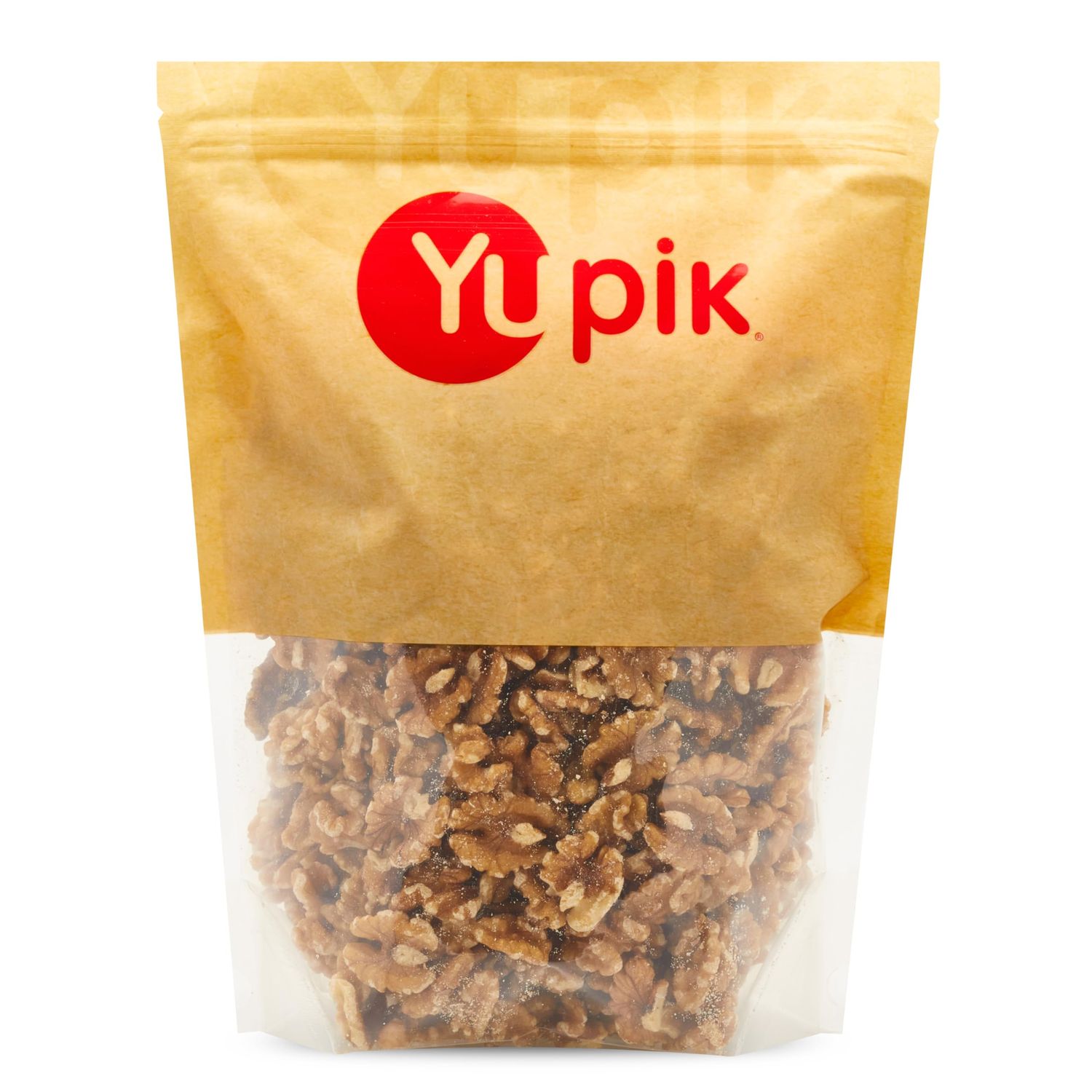 Yupik Raw California Walnuts, Halves, 2.2 lb, Kosher, Gluten-Free, Vegan, Crunchy Nuts, Unsalted, Unroasted, Source of Omegas, Healthy Snacks, Ideal for Baking &amp; Cooking