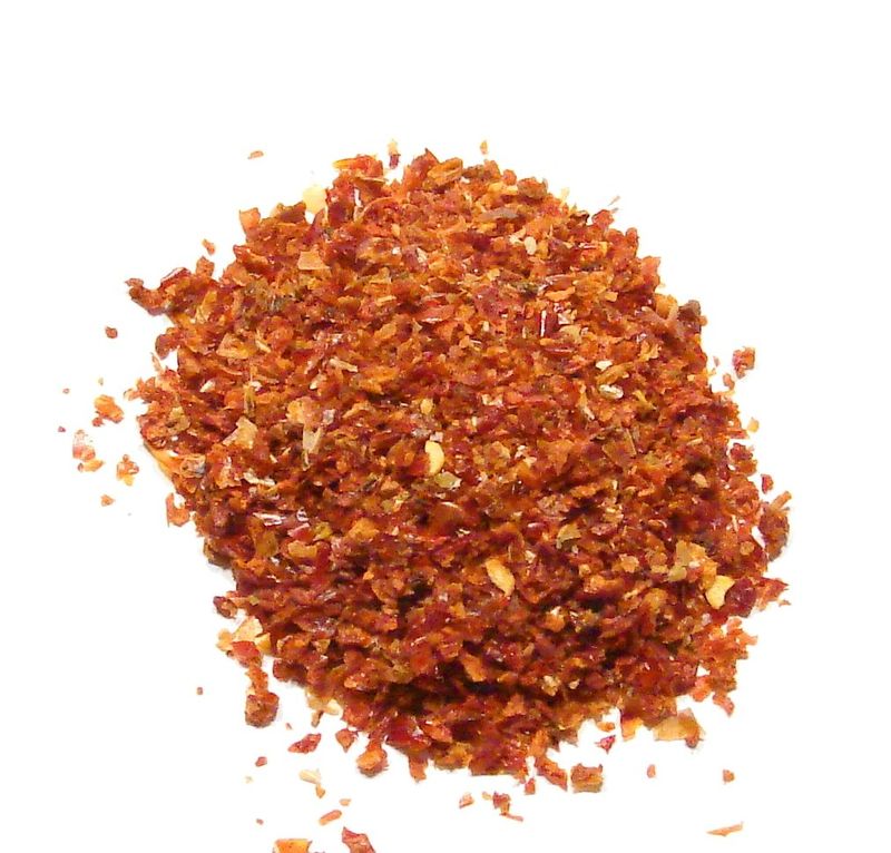 Red Bell Pepper, Minced - 1/2 Pound ( 8 Ounces ) - Dehydrated Unique 3/16 Inch Size by Denver Spice