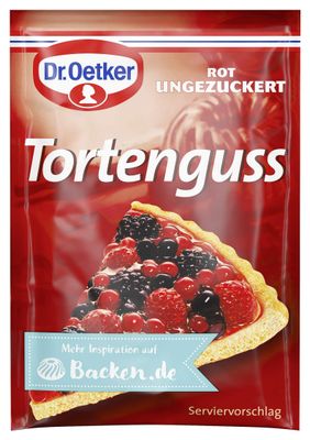 Dr. Oetker Tortenguss rot