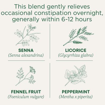Traditional Medicinals Tea, Organic Smooth Move Peppermint, Relieves Occasional Constipation, Senna, 96 Tea Bags (6 Pack)