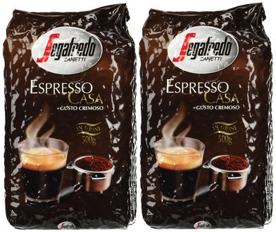 Jacobs Espresso Auslese Whole Beans 17.6oz/500g 2 Packs