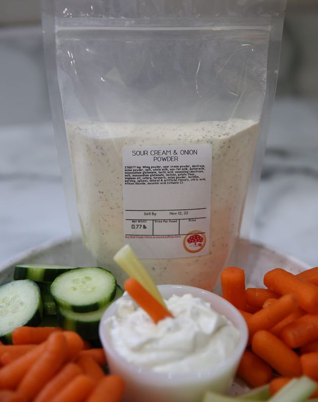 Sour Cream &amp; Onion Seasoning Powder, 12 Oz. Bag