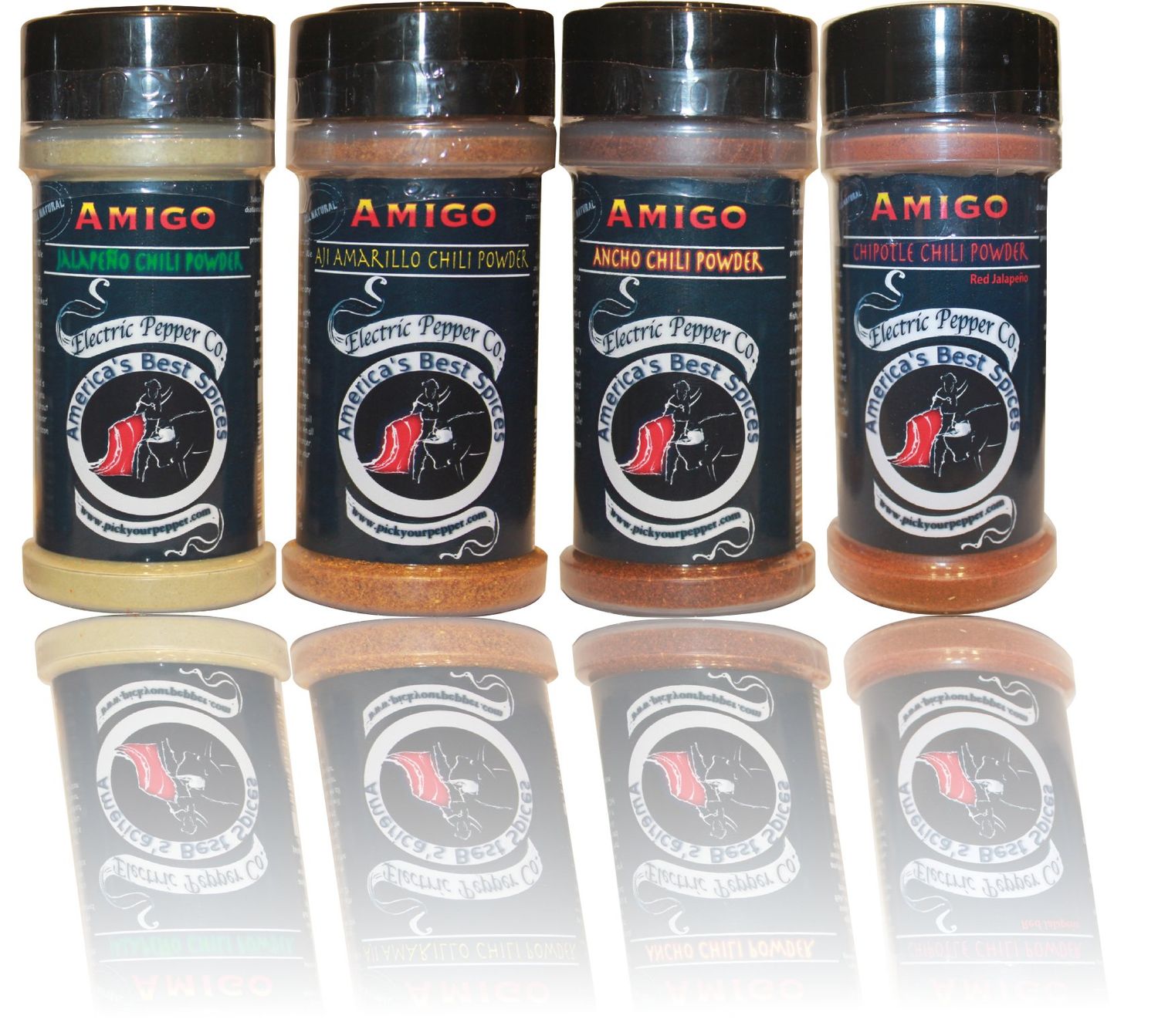 Chili Pepper Powder Spice Gift Set Jalapeo Chipotle Ancho Aji Amarillo