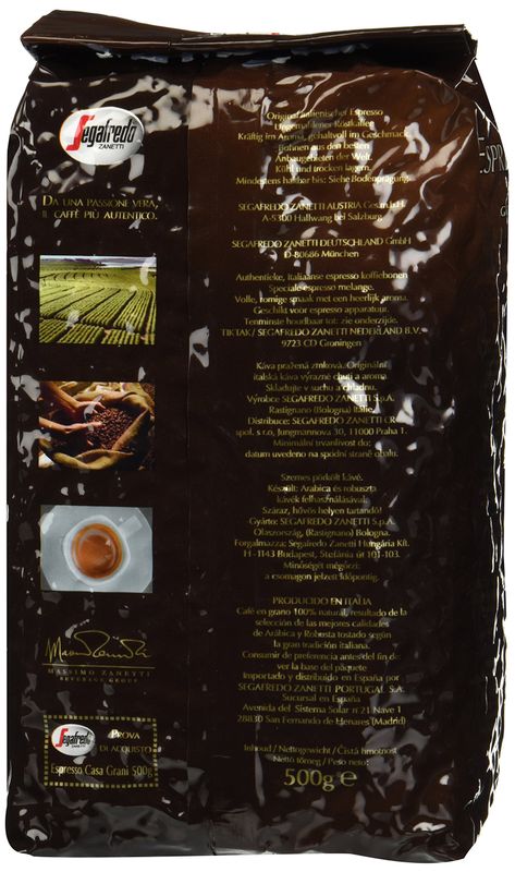 Jacobs Espresso Auslese Whole Beans 17.6oz/500g 2 Packs