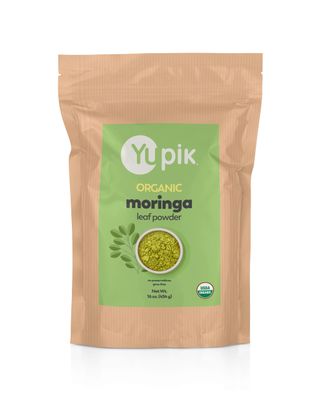 Yupik Organic Powder Superfood, 1 lb Moringa Leaf, 16 Oz, Non-GMO, Vegan, Gluten-Free