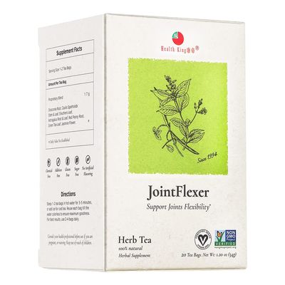 Health King Jointflexer Herb Tea, Teabags, 20-Count Box (Pack of 4)