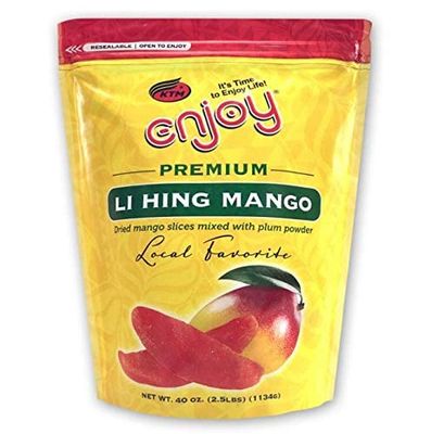 Enjoy Li Hing Mango-2.5lbs/40oz Jar