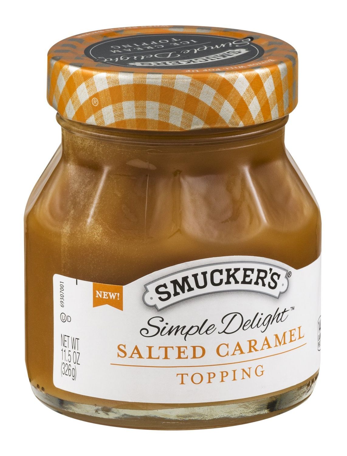 Smucker&#39;s Simple Delight Topping Salted Caramel 11.5 OZ (Pack of 6)