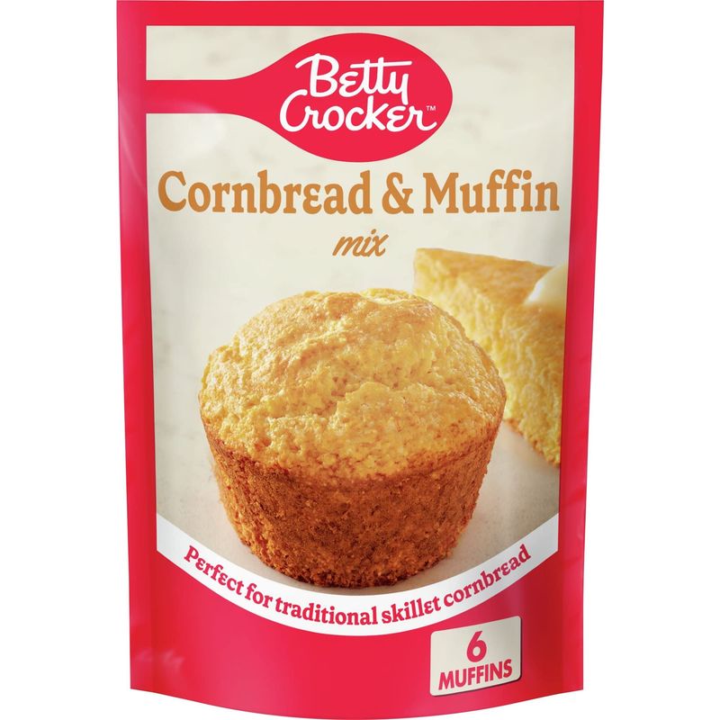 Betty Crocker Betty Crocker Authentic Cornbread &amp; Muffin Mix, 6.5 oz (Pack of 9)