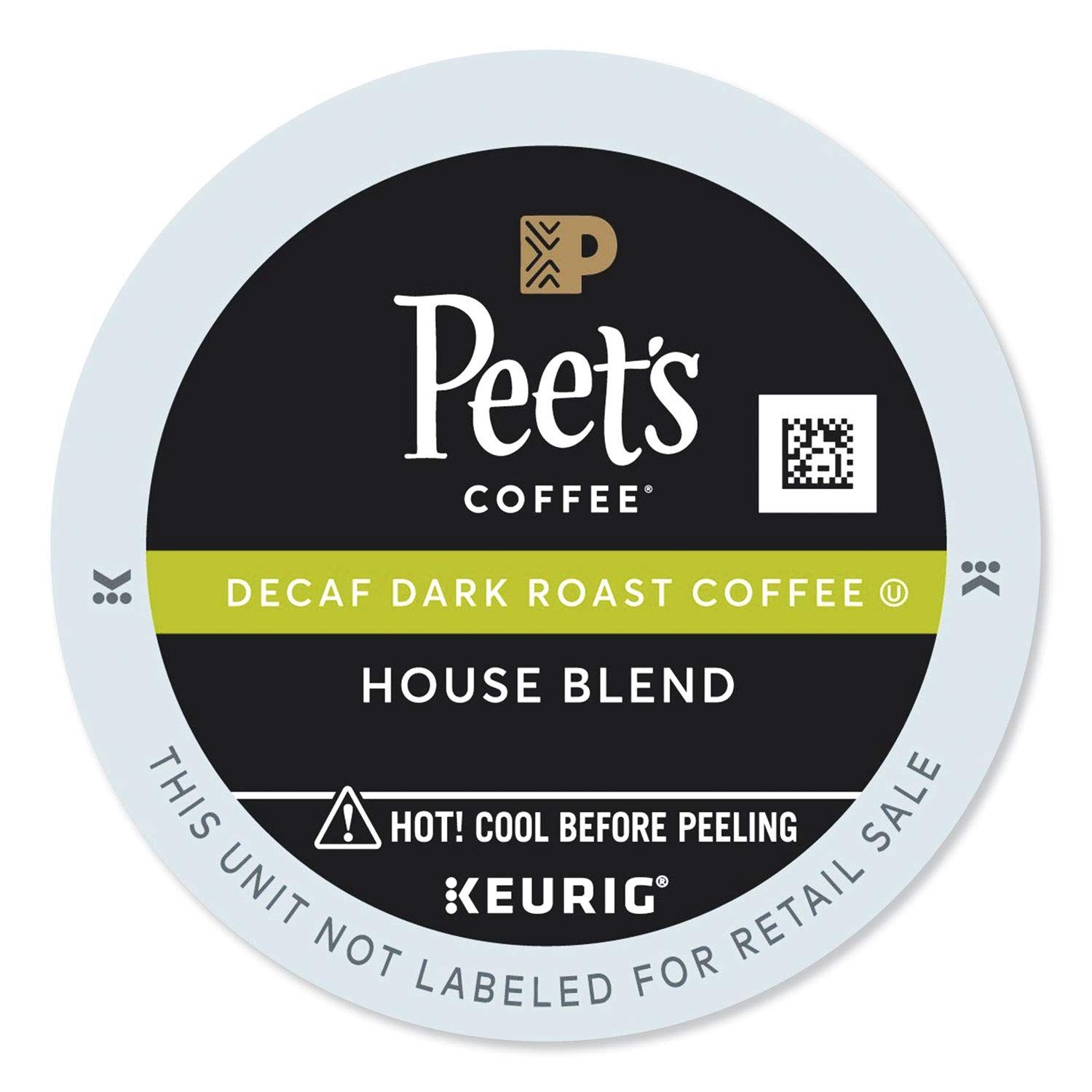 Peet&#39;s Coffee &amp; Tea Decaf House Blend K-Cup Portion Pack for Keurig K-Cup Brewers, 22 Count