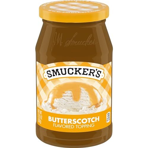 Smucker's Butterscotch Flavored Topping, 12.25 Ounces (Pack of 6)