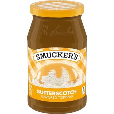 Smucker&#39;s Butterscotch Flavored Topping, 12.25 Ounces (Pack of 6)