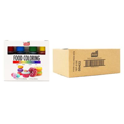 Badia Food Colors, 1.2 Ounce (Pack of 12)