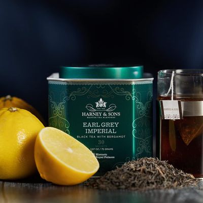 Harney &amp; Sons HRP Earl Grey Imperial Tea Tin | 30 Sachets, Historic Royal Palaces Collection