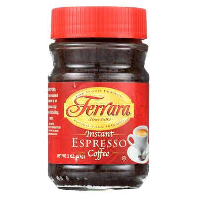 Ferrara Espresso Instant Coffee 2 oz set of 2