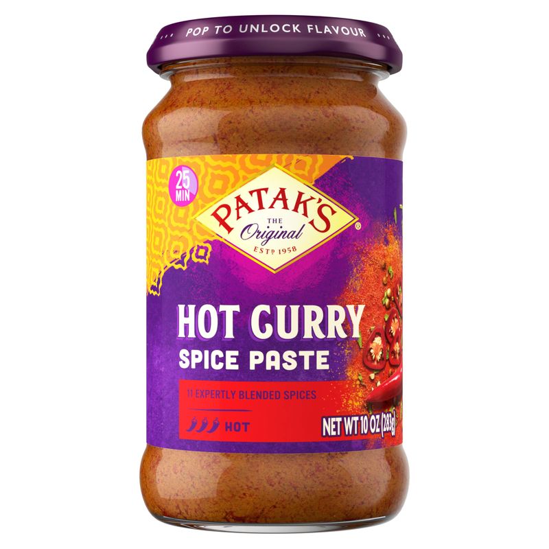 Patak&#39;s HOT CURRY 10oz 3pk