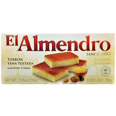 Sweet Toasted Egg Yolk Custard Nougat - Turron de Yema Tostada