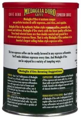 Medaglia D' Oro D'Oro Regular Coffee, Can-10 oz