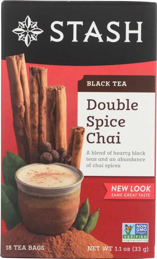 Stash Tea Double Spice Essence Chai Tea - 18 ct - 2 pk