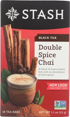 Stash Tea Double Spice Essence Chai Tea - 18 ct - 2 pk