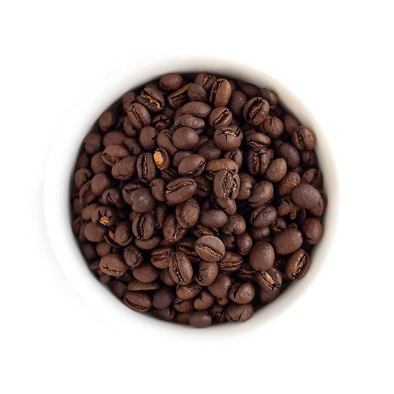 Fresh Roasted Coffee, Tanzanian Peaberry, 5 lb (80 oz), Light Roast, Kosher, Whole Bean