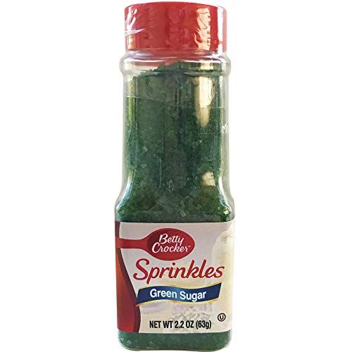 Betty Crocker Decorations Green Crystal, 2.25-Ounce (Pack of 6)