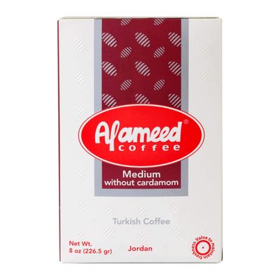 Al Ameed Coffee (Medium Roast without Cardamom, Pack - 1)